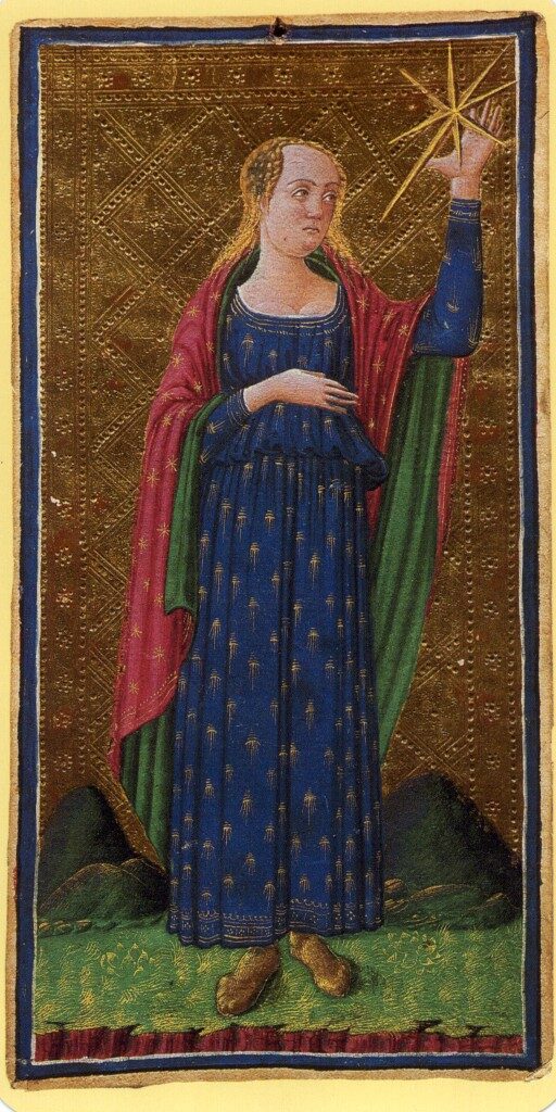 L'Étoile, tarot Visconti-Sforza